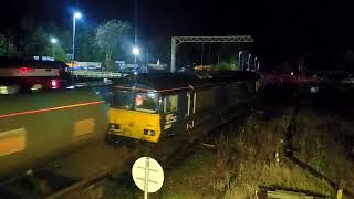 Network Rail RHTT Move Direct Rail Services 68018 tnt 66031 3J11 Carnforth 16102024 [upl. by Kandace733]