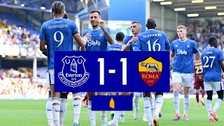 EVERTON 11 AS ROMA  Preseason highlights [upl. by Llewellyn]