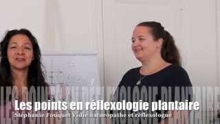 Les points en réflexologie plantaire [upl. by Jeniffer]