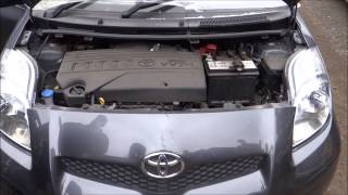 2010 TOYOTA YARIS 13 VVTI VALVEMATIC ENGINE  1NRFE 39623 MILES [upl. by Rodrick183]