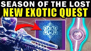 Destiny 2 New Exotic Quest  Tracing the Stars 2 Guide  Season of the Lost [upl. by Langer]