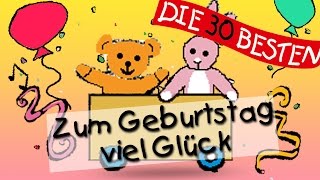 Zum Geburtstag viel Glück  Traditionelle Kinderlieder  Kinderlieder [upl. by Eppillihp332]