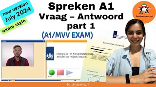 2024spreken exam A1MVV EXAM [upl. by Ignacius]