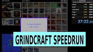 grindcraft speedrun 2nd place  372223 [upl. by Yaeger]