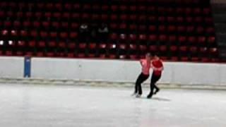 Stéphane Lambiel ice dancing in Oberstdorf [upl. by Carolan]