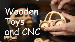 Tips and Tricks on making Wooden Toys using a CNC router [upl. by Alyose]