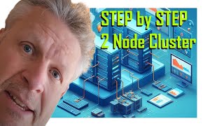 EASY 2 Node Windows Failover Cluster Tutorial with File Share Witness [upl. by Amikay998]