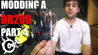 Modding a Suzuki DR200 Part 4  NIBBI RACING CARBURETOR AND MORE [upl. by Lalitta]