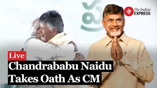 Andhra CM Oath TDP Chief Chandrababu Naidu Takes Oath As Andhra Pradesh CM For Fourth Term [upl. by Ambrose935]