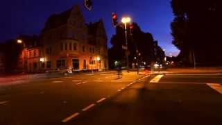 KAISERSLAUTERN  City Lights  Traffic in Motion  Part 1  By Night  Canon 600D  XXIX [upl. by Smitt]