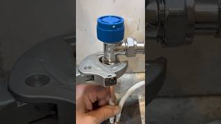 New radiator valve 8mm to 15mm asmr subscribe howto diy youtubeshorts plumbing asmrsounds [upl. by Asseneg]