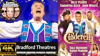 Bradford Alhambra Theatre Pantomime Cinderella vlog review 2023 [upl. by Sinnylg764]