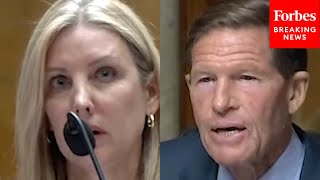 Its A Fairly Simple Question Blumenthal Grills US Tech Officials On Sending Chips To Russia [upl. by Postman]