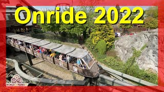 Heide Park 2022  Monorail Onride POV Video Heidepark 2022 Parkvideo Heide Park Alle Attraktionen [upl. by Ahsienal874]