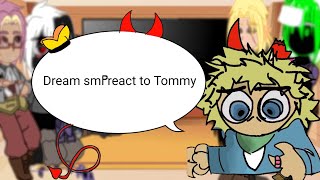 Dream SMP react to Tommy part 33 enjoy [upl. by Tutankhamen]