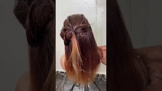 Chignon Mariage sorts mandahair bridal viral shortsvideo tutorial [upl. by Therron736]