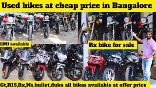 Used bike at cheap price in Karnatakasecondhand bikes for salebudget bikes in Bangalorerx100 sale [upl. by Bubb]