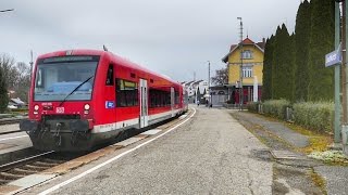 Der Bahnhof in LeutkirchAllgäu und das Beispiel für eine gelungene Umnutzung [upl. by Namsu]