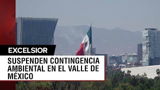 CAMe suspende contingencia ambiental en el Valle de México [upl. by Carew]