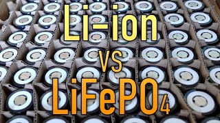 Liion vs LiFePO4 Batteries Advantages and Disadvantages [upl. by Beach]