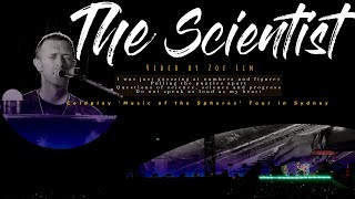 Coldplay The Scientist Live in the Rain at Accor Stadium Sydney 2024  Concert Highlights [upl. by Ragnar]