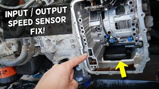 INPUT SPEED SENSOR OUTPUT SPEED SENSOR LOCATION REPLACEMENT EXPLAINED [upl. by Nette686]