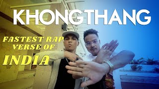 KHONGTHANG  Fastest Rap Verse of India  Ben K E Elviz OFFICIAL MUSIC VIDEO Prodby Yung Jash [upl. by Olathe]