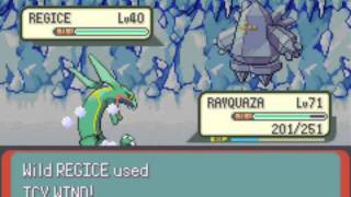 Pokémon Emerald Part 21 Catching Regirock Regice and Registeel [upl. by Nwahsuq]