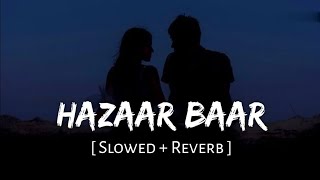 Hazaar Baar Slowed  Reverb  Arijit Singh Shreya Ghoshal  Baby John  SL LOFI [upl. by Novrej475]