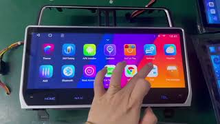 Toyota Prado 2018，123 inch☞wirless carplayandroid auto☞support DSPBluetooth​☞support FMAM radio [upl. by Eitsrik]