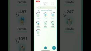 How was your ponyta communityday ✨ shinypokemon pokemongo kanto galar pogo pokemon shinies [upl. by Eleynad]