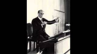 Schoenberg conducts Verklärte Nacht fragment 1928 [upl. by Newo262]