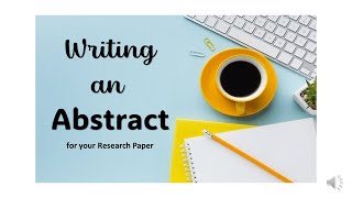 How to Write an Abstract [upl. by Elocen607]