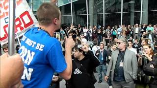 Preaching the Gospel to Hundreds at Global Atheist Convention Melbourne Australia 2012 [upl. by Streeto]