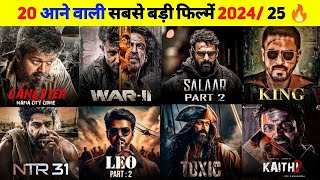 20 Upcoming Biggest Movies 2025  Upcoming South amp Bollywood Movies List 2025  War 2 [upl. by Ekim]