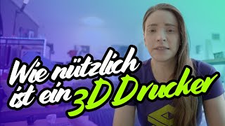 Wie nützlich ist ein 3D Drucker Wozu wir unsere Drucker nutzen Rundgang [upl. by Enytsuj]