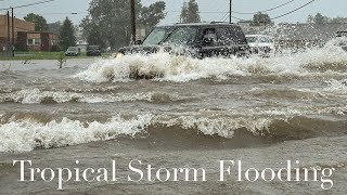 Flooding in Williamsport [upl. by Gensmer]