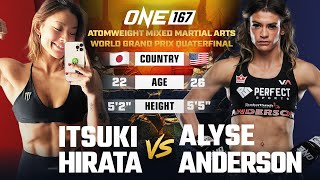 Women’s MMA Firefight 🔥 Itsuki Hirata vs Alyse Anderson  Full Fight [upl. by Ryder]