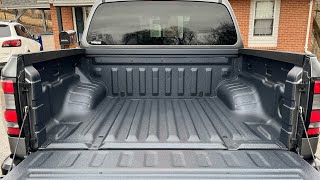 Custom Bedliner 2022 Nissan Frontier [upl. by Nolek]