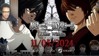 DEATH NOTE Killer Within – Announcement Trailer REACTION  DEATH NOTE AMONG US [upl. by Akihsay]