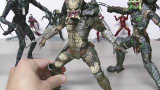 Neca Predators Series 1 Classic Predator figure review [upl. by Anerres]