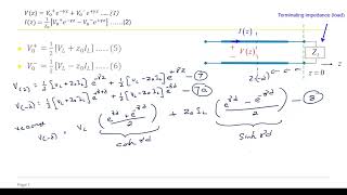 ECT 302 Input Impedance Derivation in Transmission Lines in Malayalam for KTU 2019 Scheme [upl. by Picardi177]