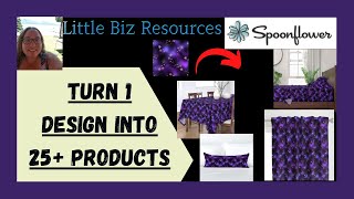 Print on Demand  Getting Started With Spoonflower [upl. by Alledi]