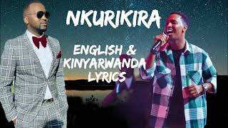 Adrien MisigaroNkurikiraftIsrael MbonyiENGLISH ampKINYARWANDA LYRICS VIDEO gospelrhymes [upl. by Hallie]