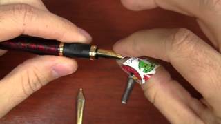 How to Swap A Jinhao Nib [upl. by Ellehcram]