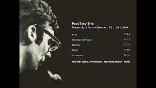 Paul Bley Trio at Newport 1965 [upl. by Idelia]