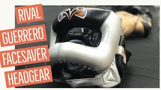 Review Rival Guerrero Facesaver Boxing Headgear RHGFS3 [upl. by Oiludbo]