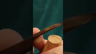 Kanzashi hair pin  woodcarving  handmade  satisfying woodcaving kanzashi japanese [upl. by Urias141]