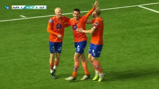 Aalesund 2  0 Sandnes Ulf  Høydepunkter [upl. by Enilatan]