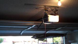 Chamberlain LiftMaster Professional Formula I Garage Door Opening amp Closing [upl. by Gibbons]